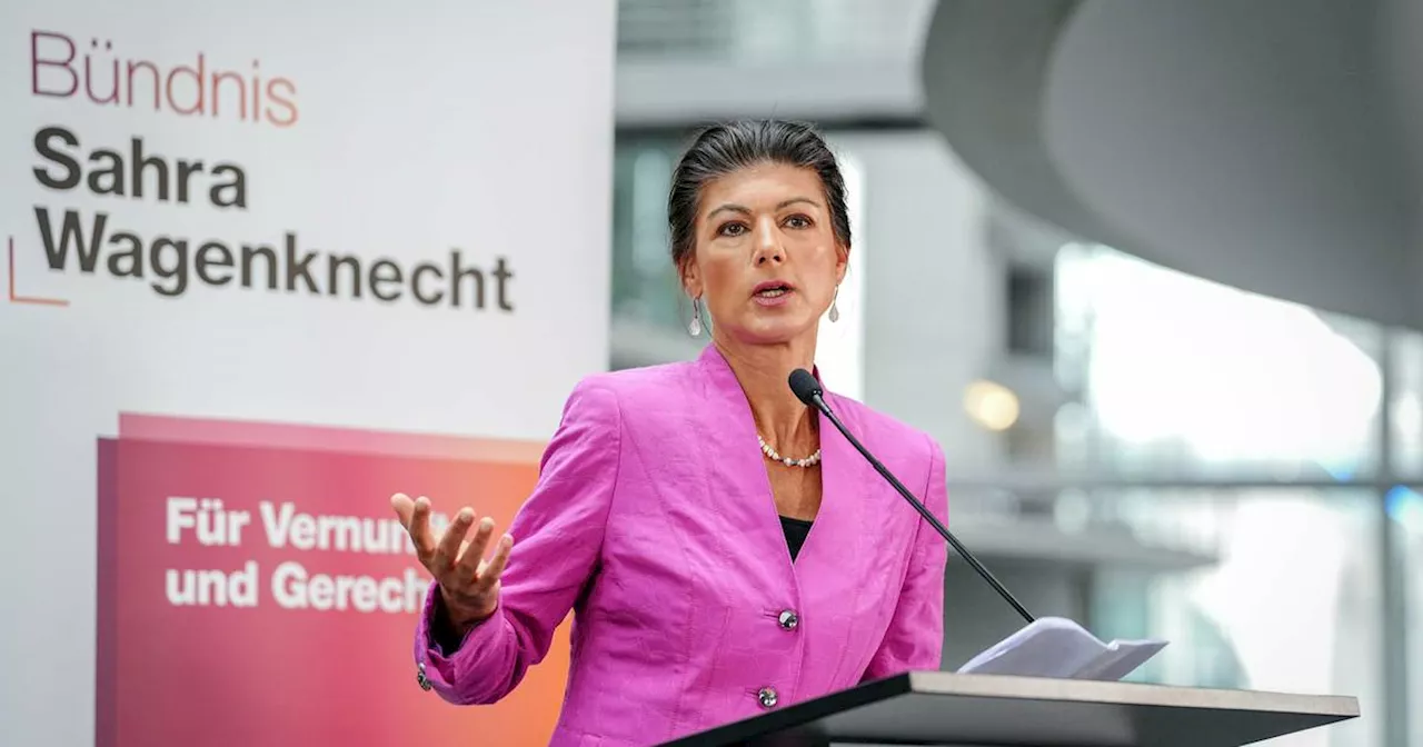 Wagenknecht droht CDU: BSW bekräftigt Forderung gegen Merz