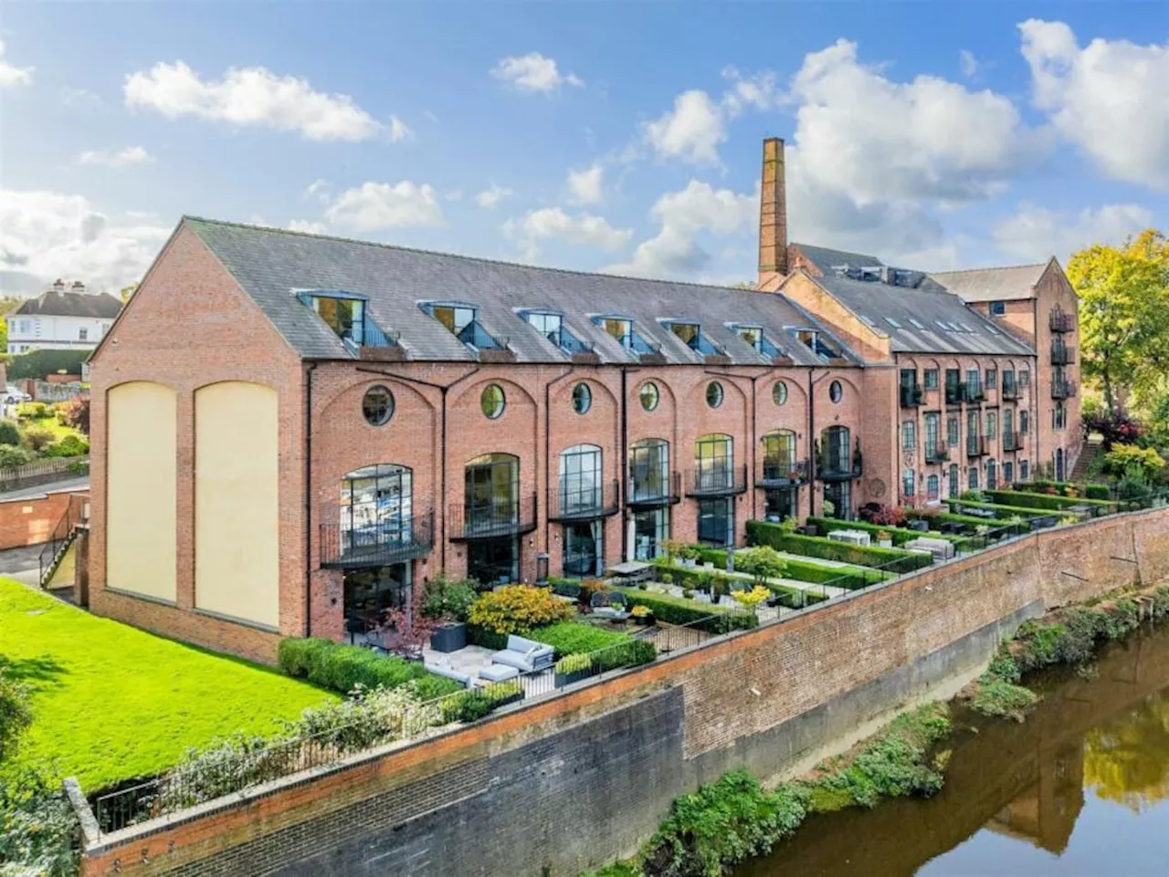 Ever wanted to live in a brewery? Now's your chance as converted Shrewsbury townhouse hits market