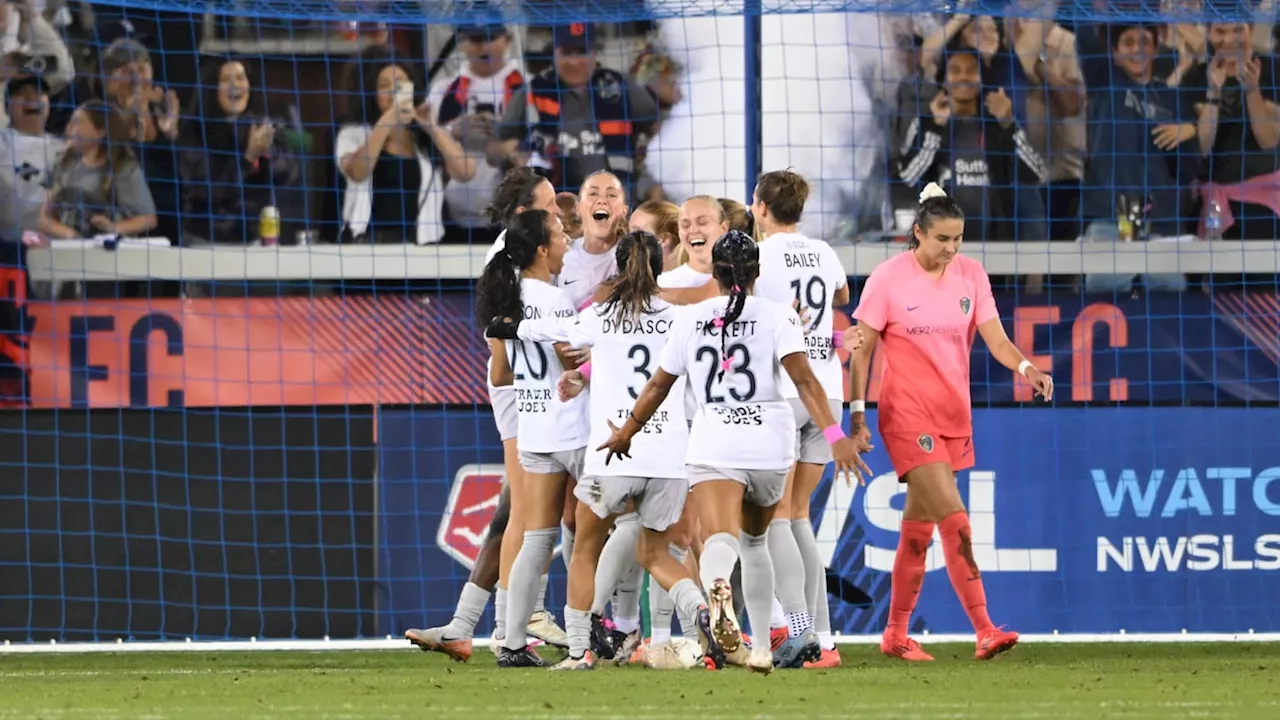 Bay FC's late win over North Carolina Courage leaves NWSL playoff spots open