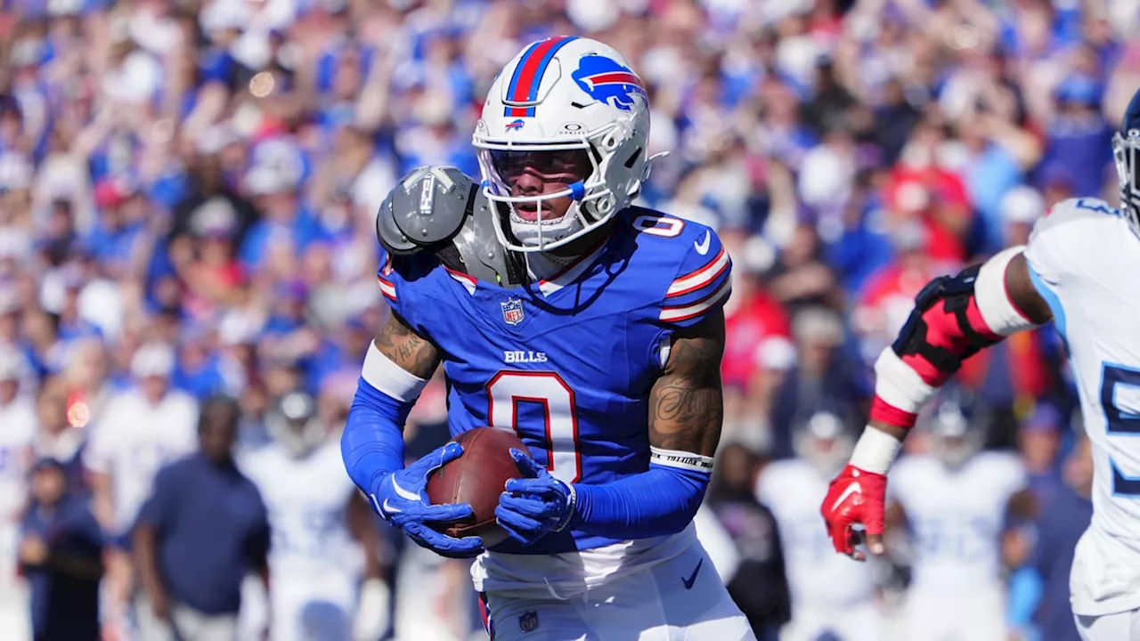 Bills QB Josh Allen says it’s ‘hard not to throw’ to this rookie WR after superb game