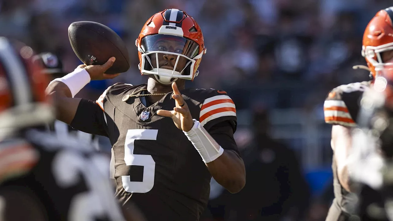 Browns' Backup QB Discusses Future Role With Team After Watson's Injury