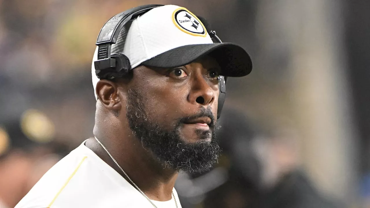 Cameras Caught Mike Tomlin’s Reaction to Russell Wilson’s Bad Pass in Steelers Game