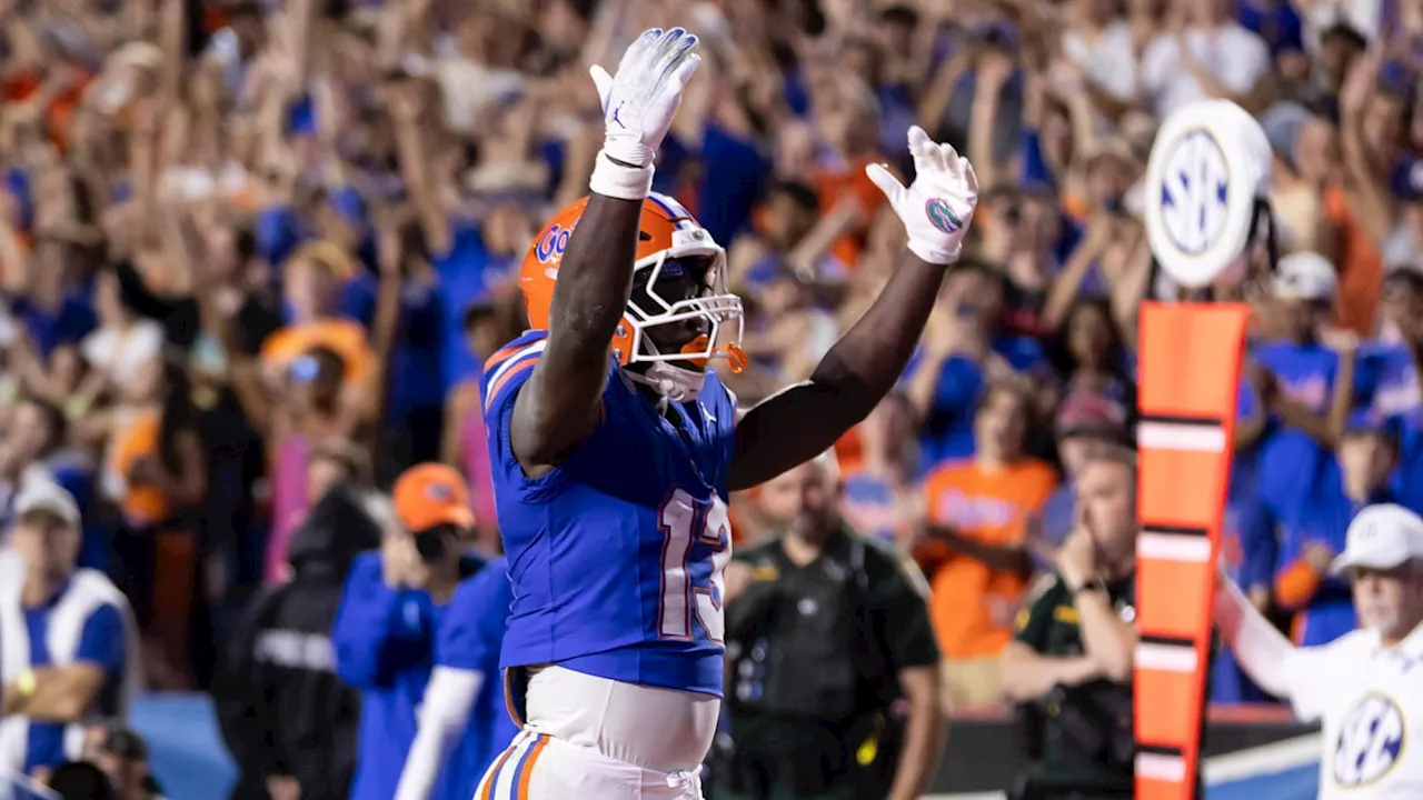 Gators' RB Jadan Baugh Named SEC Freshman of the Week