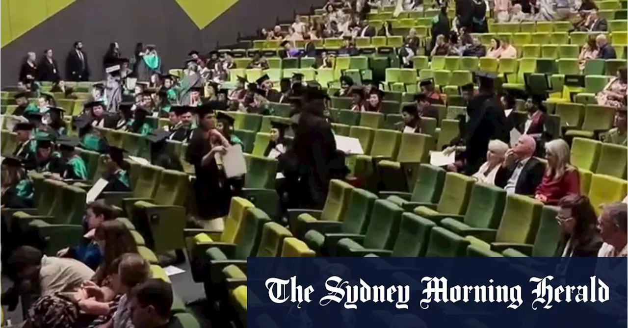 Anti-abortion keynote speech sparks walkout during Catholic uni graduation