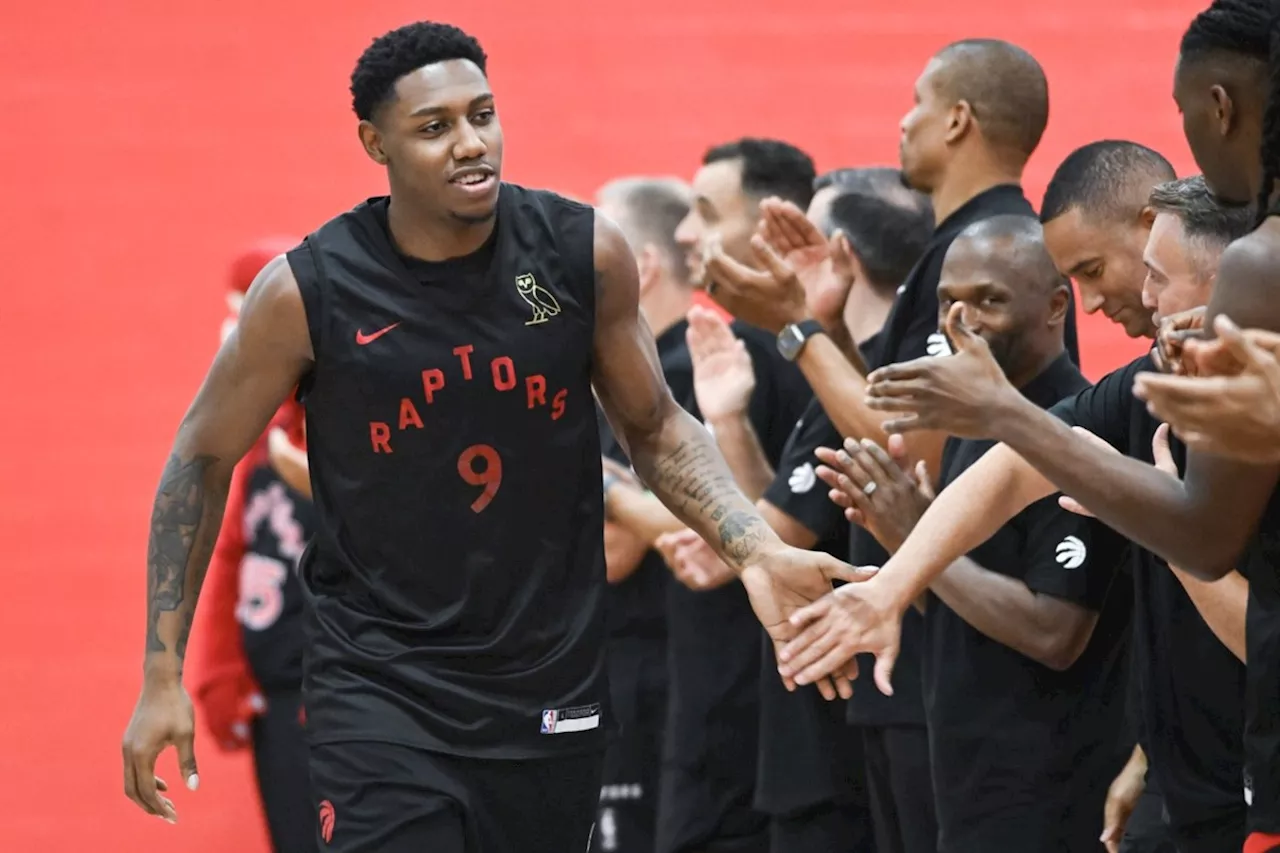 Canadian swingman RJ Barrett upgraded to day-to-day ahead of Raptors home opener