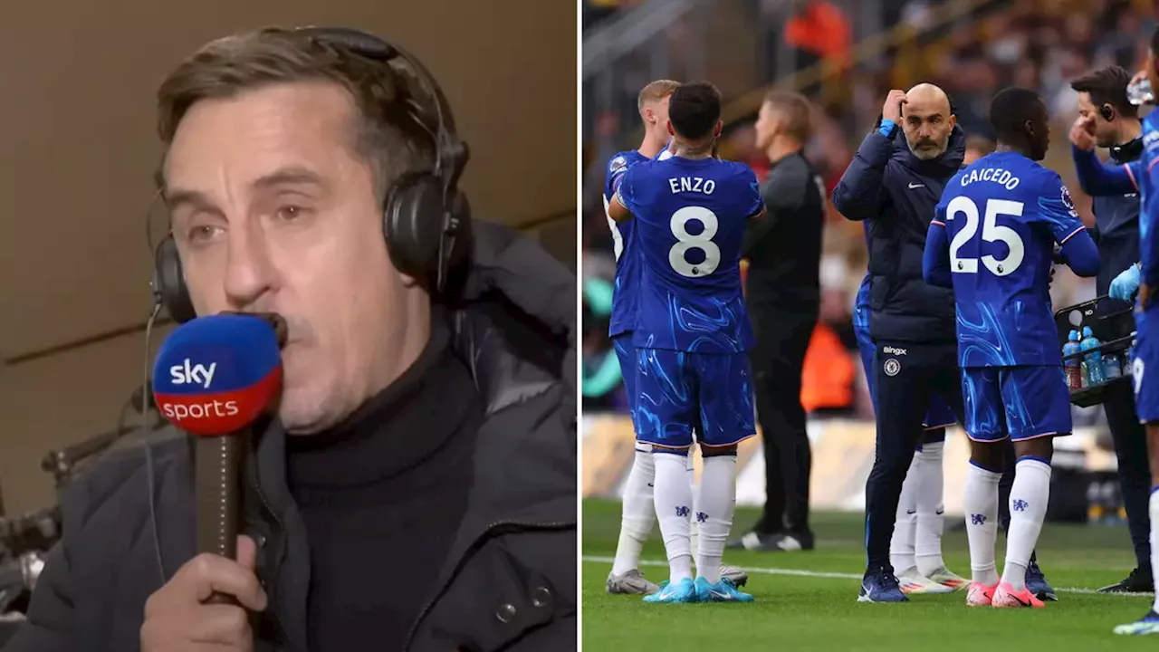 Gary Neville names the one signing Chelsea need to make to become Premier League title challengers