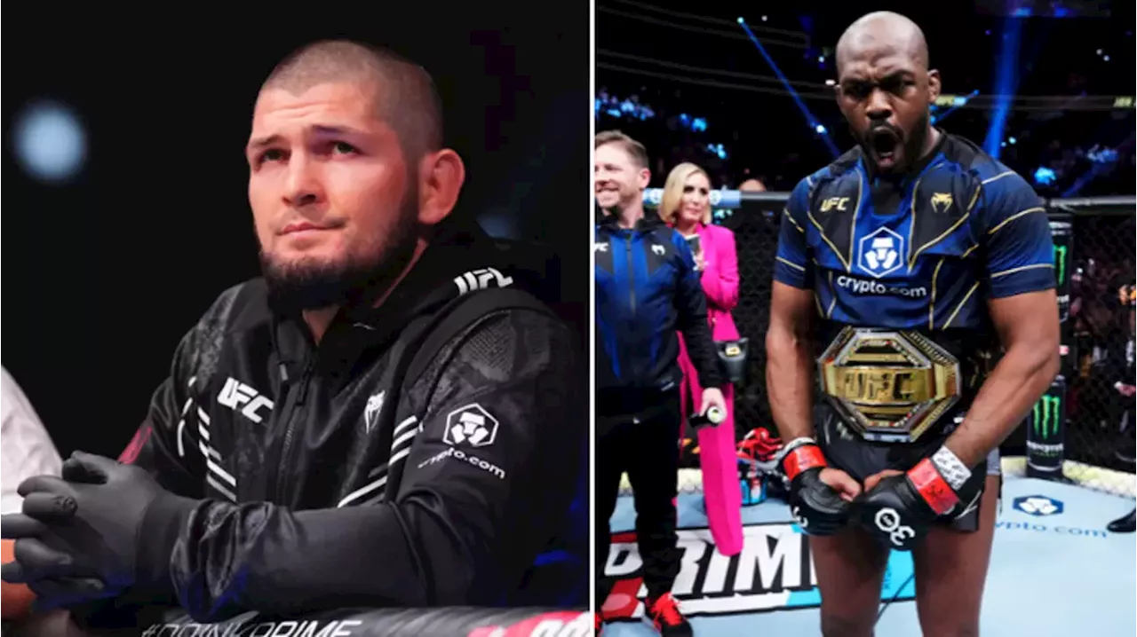 Khabib Nurmagomedov explains why he can 'never be friends' with Jon Jones amid UFC GOAT debate