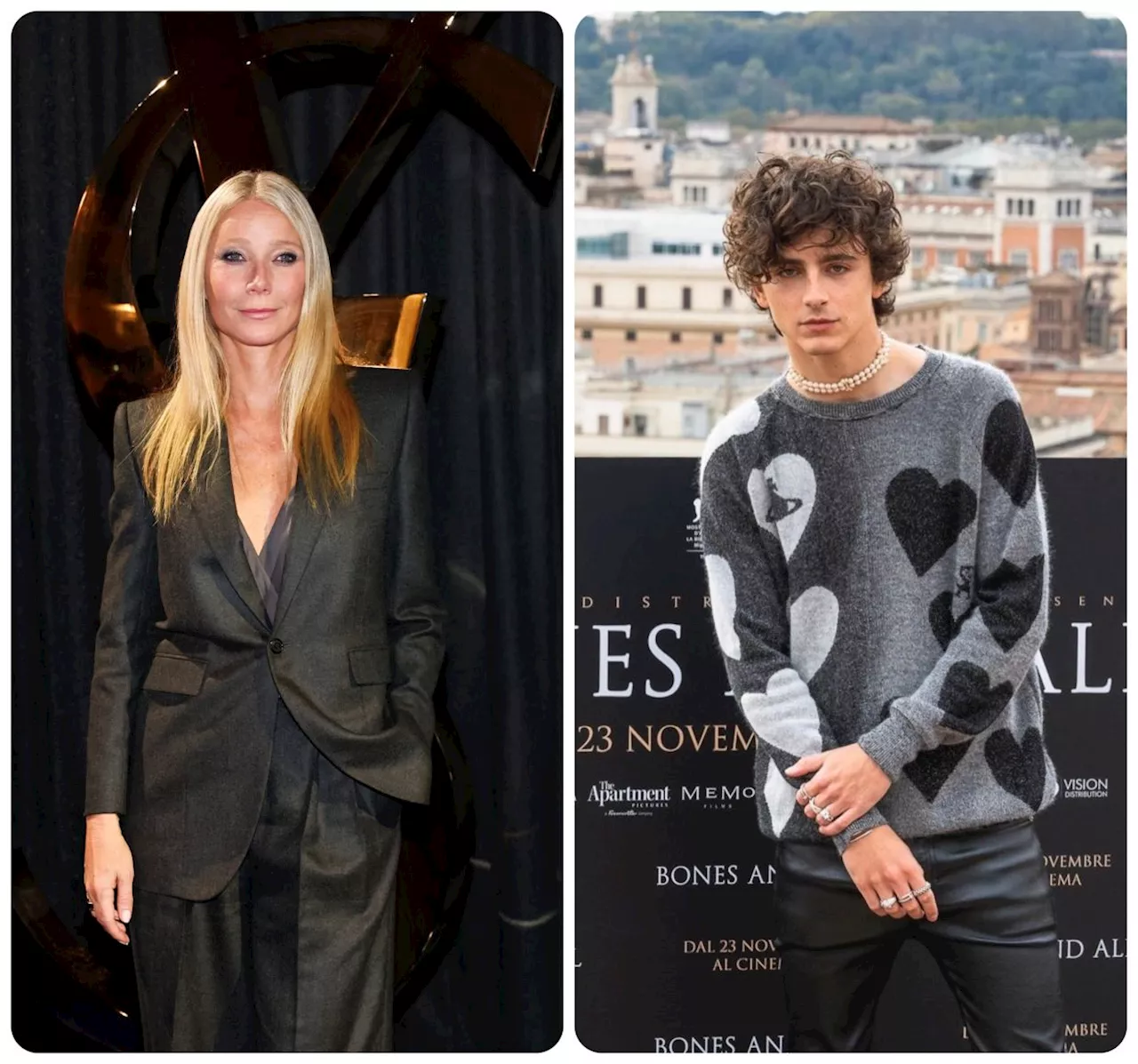 Gwyneth Paltrow, Timothee Chalamet share passionate kiss on NYC set