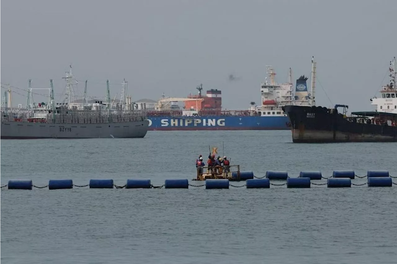 Public in Singapore advised not to swim near several beaches after Shell oil leak