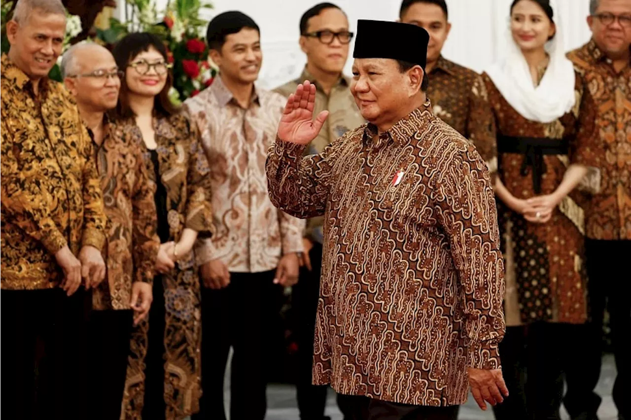 Indonesia’s Prabowo swears in Cabinet of more than 100 ministers, deputies