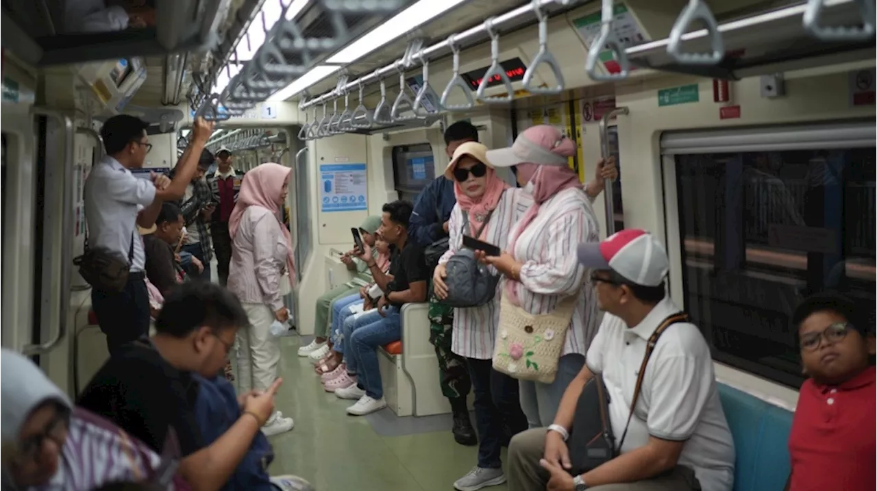 Berkat Tarif Rp 1 saat Pesta Rakyat, Penumpang LRT Jabodebek Tembus 61.166 Orang