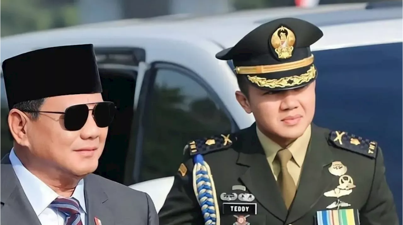 Karier Moncer Mayor Teddy, dari Asisten Ajudan Jokowi sampai Jadi Sekretaris Kabinet Prabowo