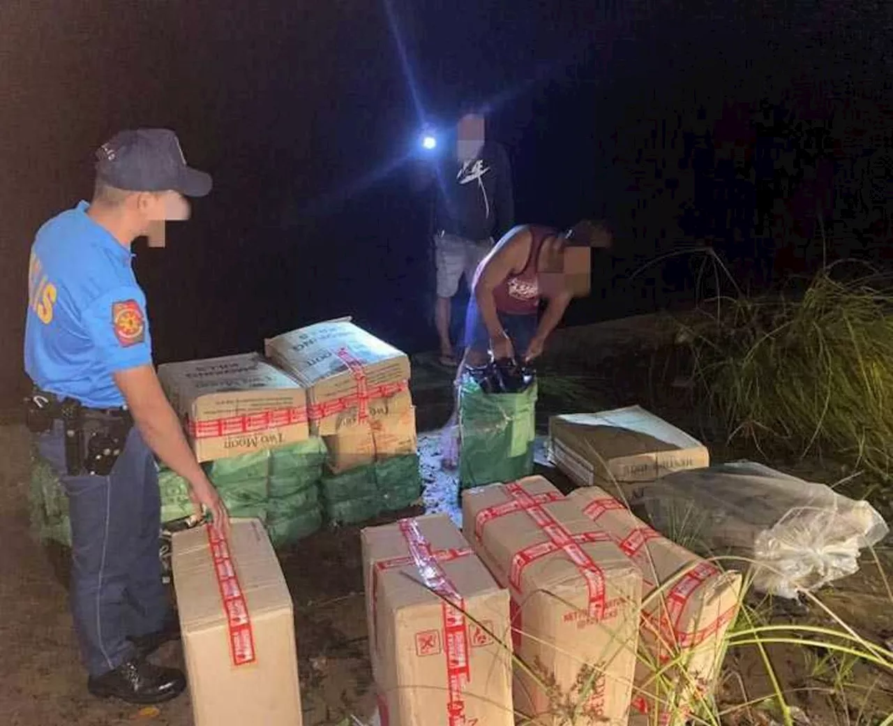 2 separate operations yield over P2-M smuggled cigarettes