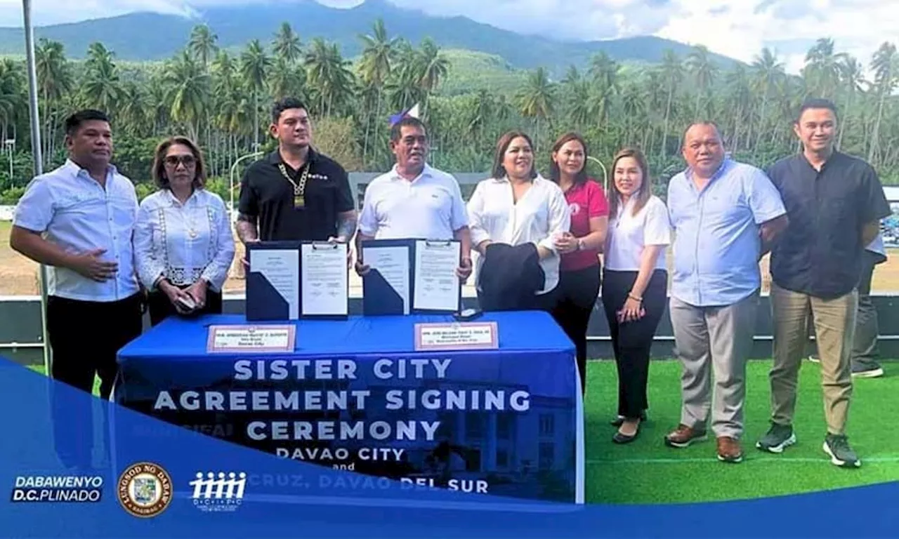 Davao City, Sta. Cruz now sister cities