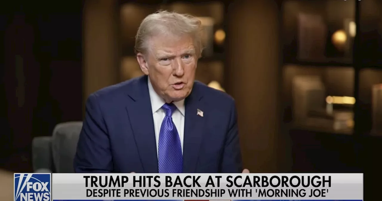 ‘Sick Puppy’: Trump Slams ‘Morning Joe’ Host Over Accusation That He Threatened Producers