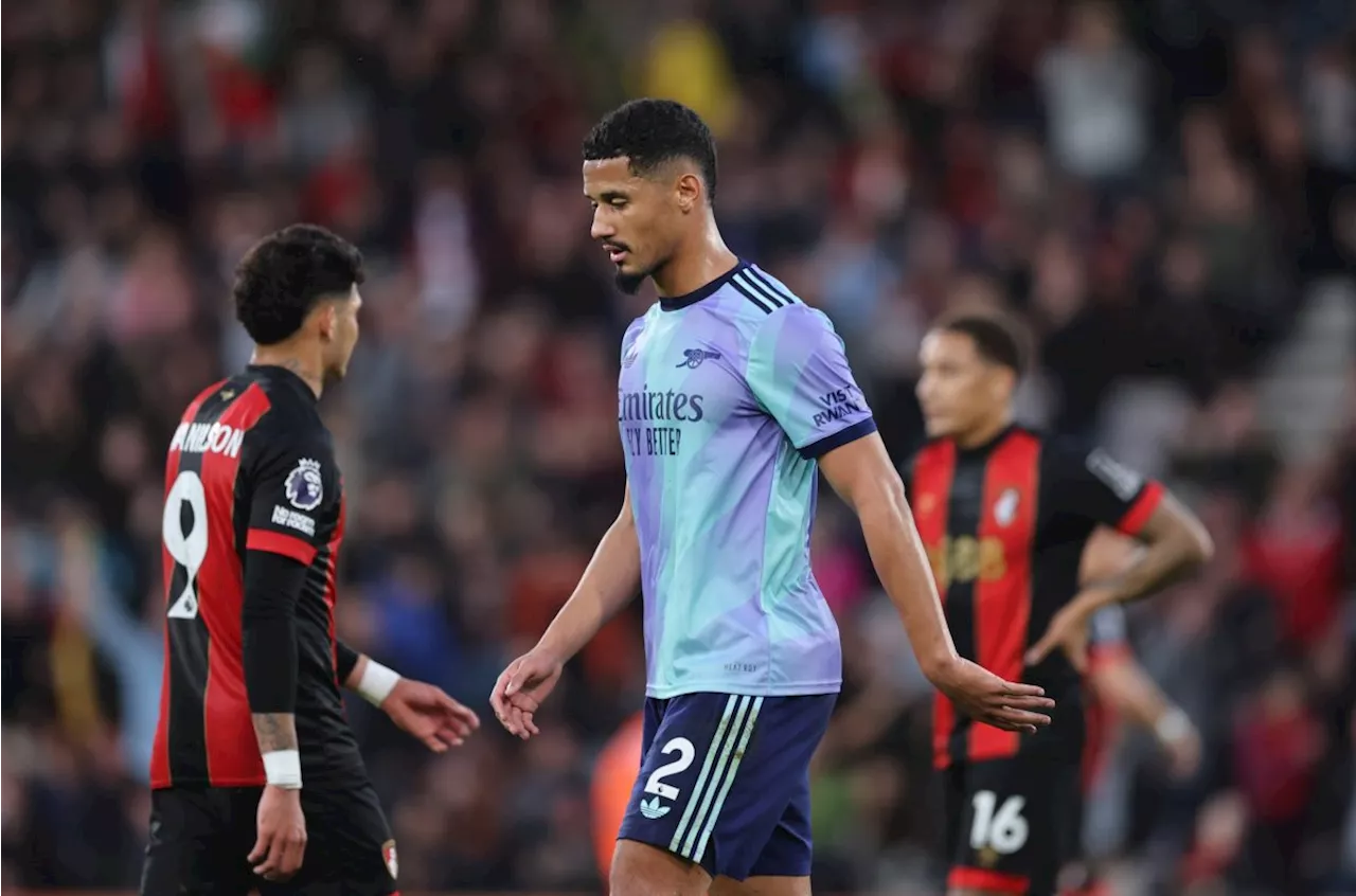 Saliba's clumsy red exposes Arsenal's dark arts are doing more harm than good