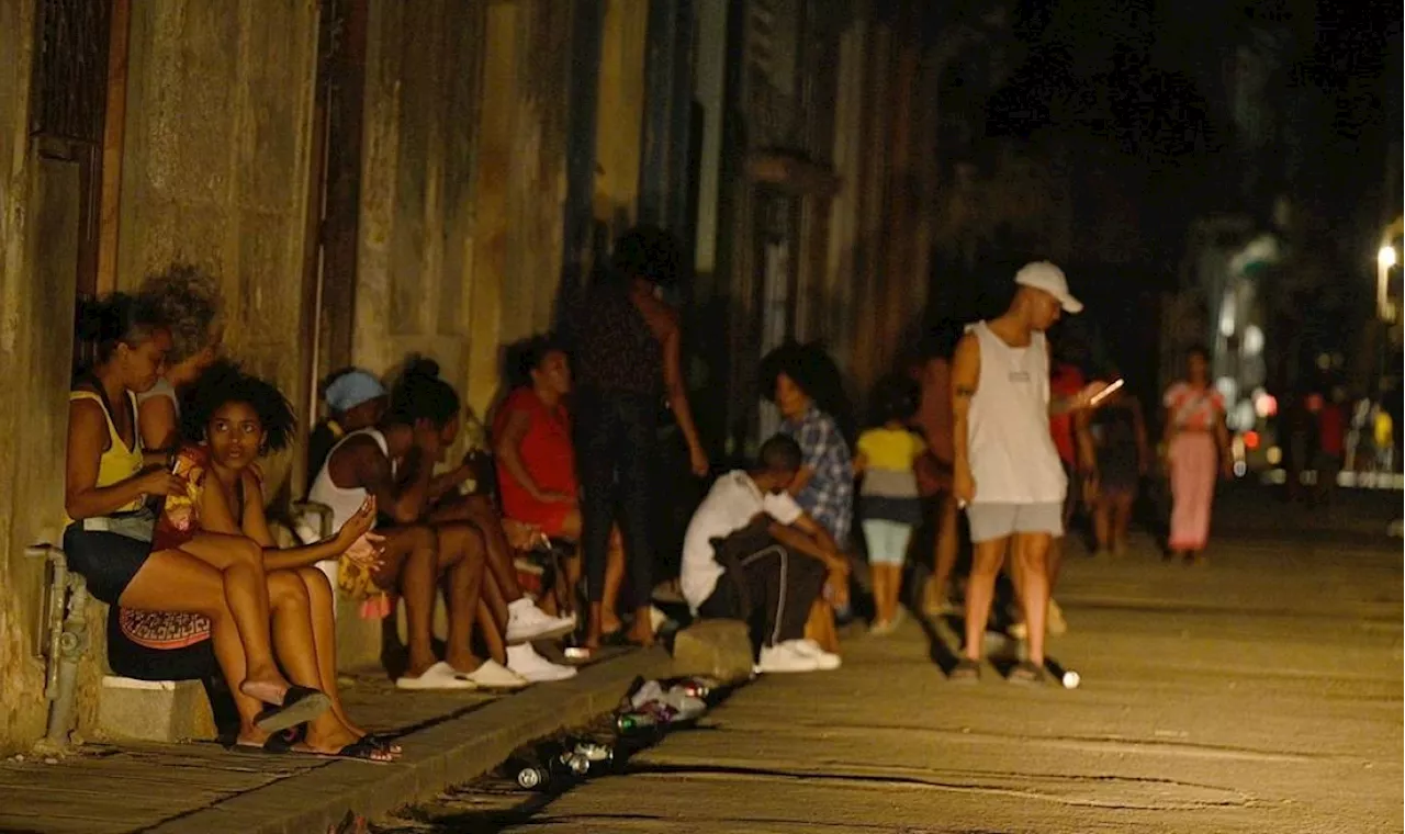 Cuban leader warns vs unrest amid blackout