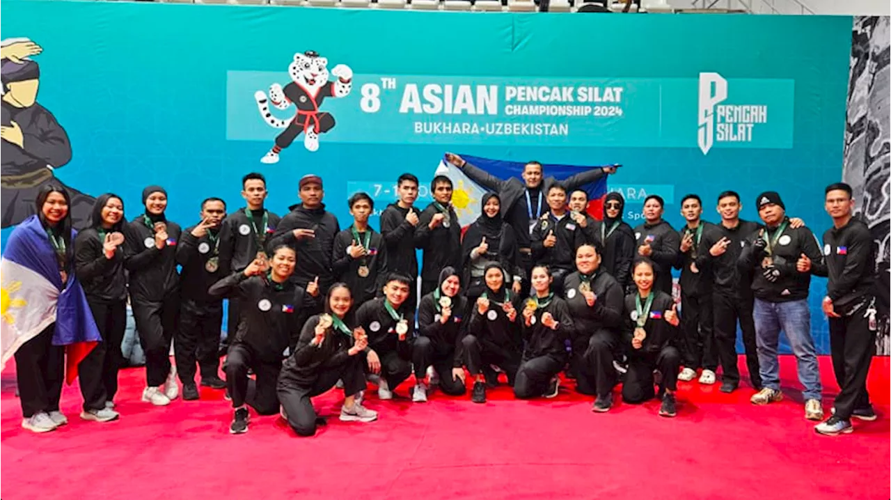 PH grabs 15 medals at Asian Pencak Silat