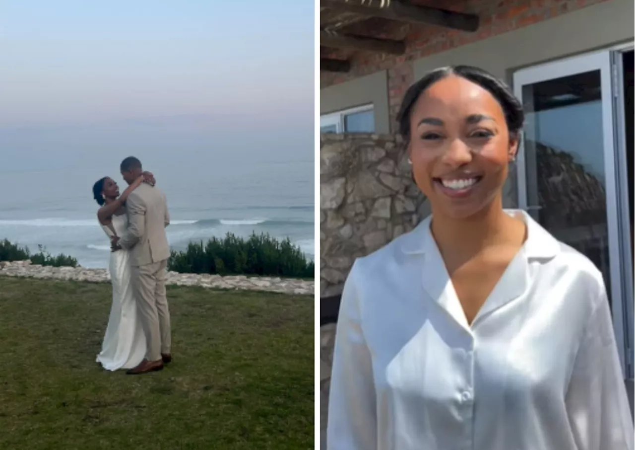 ‘Best day of our lives’: Manie Libbok, wife share more wedding pics