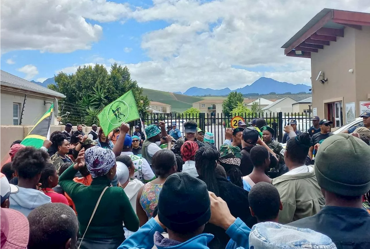 Jacob Zuma’s MK party protests against alleged racism at top SA estate