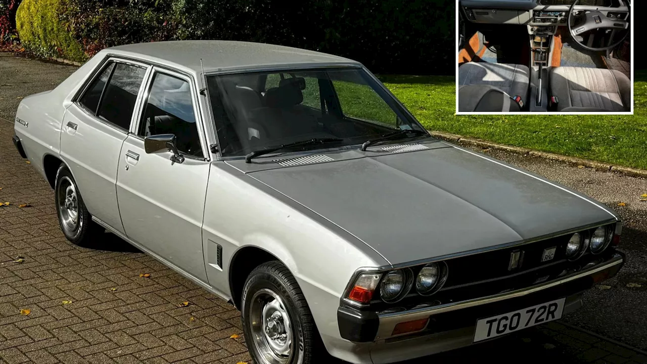 Britain’s ‘RAREST car’ built to rival Ford Cortina before swiftly being forgotten hits auction & it’ll fetc...