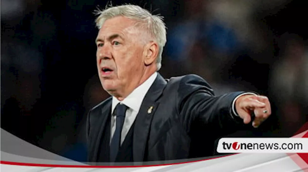 Jelang Bertarung Kontra Dortmund di Liga Champions, Ancelotti Keluhkan Masalah Fisik Pemain Real Madrid Musim Ini