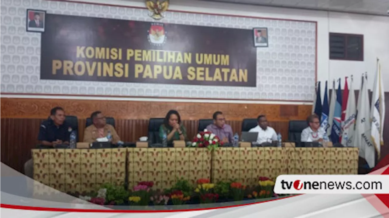 KPU Papua Selatan Persiapkan Debat Perdana Cagub Live di tvOne