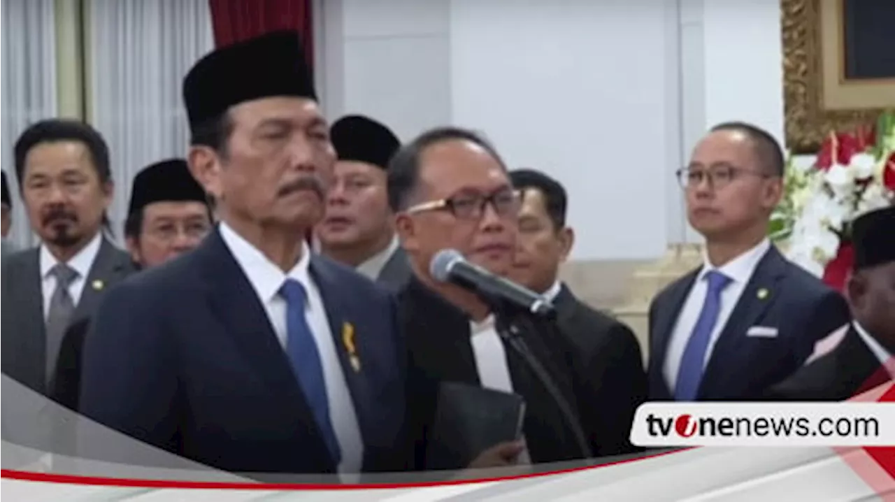 Luhut Binsar Pandjaitan Jadi Ketua Dewan Ekonomi Nasional