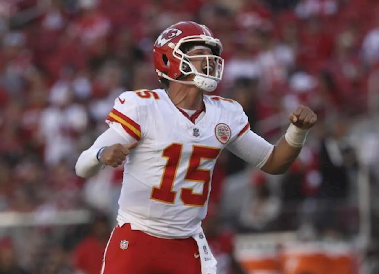 Mahomes corre, vuela y gana: los Chiefs siguen invictos y los 49ers se quedan sin Aiyuk