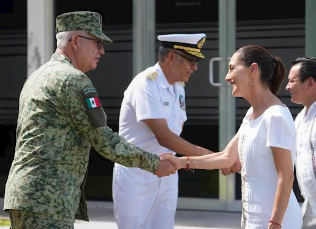 Tren Maya ofrecerá servicio de carga, Sheinbaum anuncia obras en Yucatán