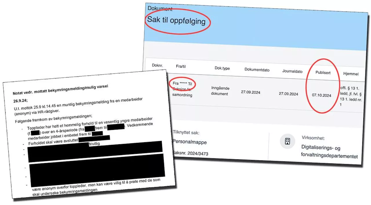 Slik ble varselet mot Knut Storberget skjult av departementet