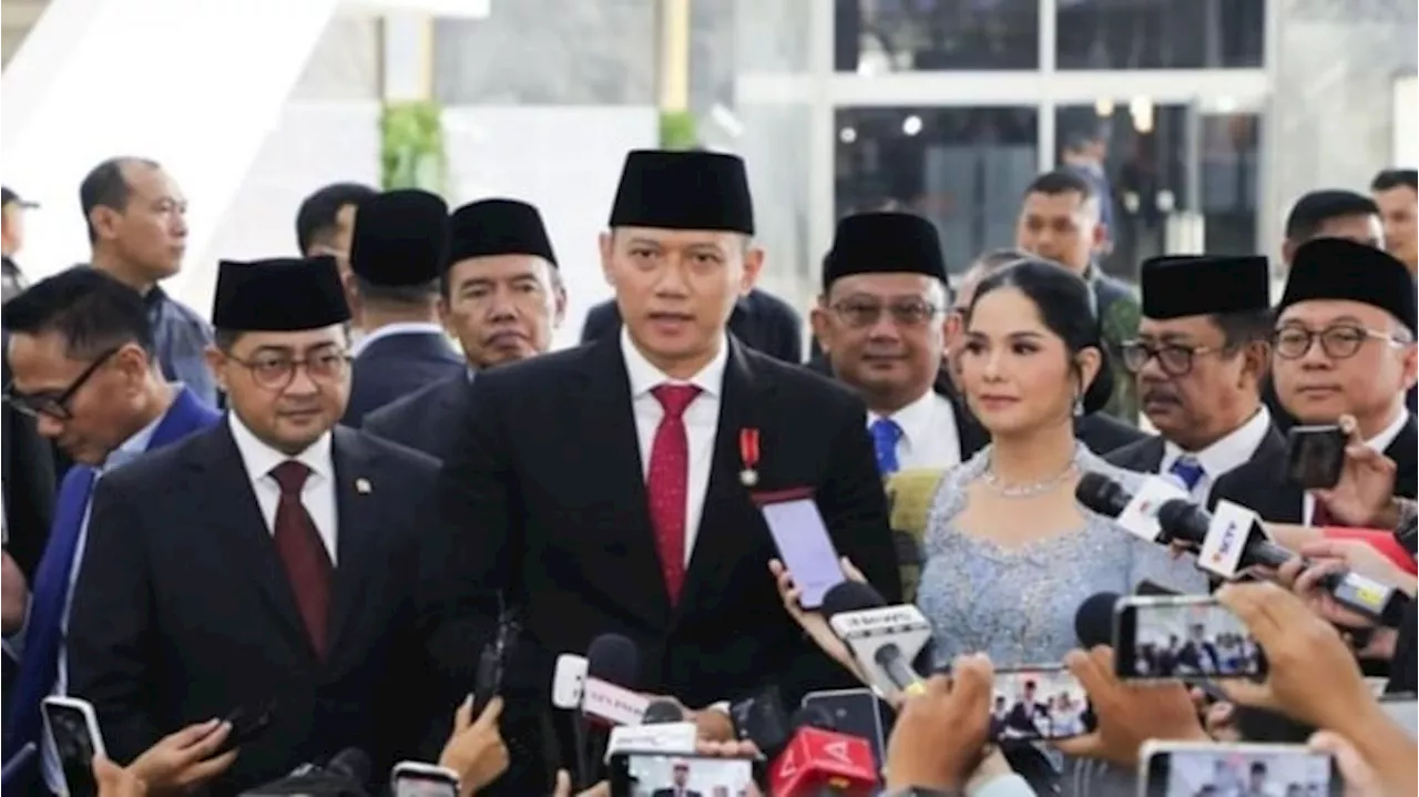 AHY Belum Tahu Ngantor di Mana Pasca Jadi Menko Infrastruktur dan Pembangunan Kewilayahan