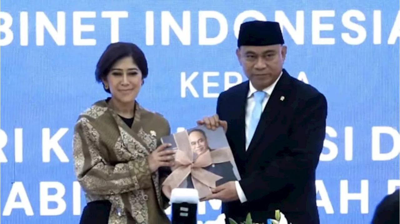 Serah Terima Jabatan Menkomdigi, Budi Arie Bilang Begini ke Meutya Hafid