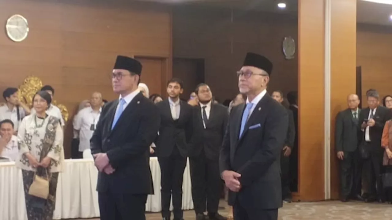 Sertijab dengan Zulhas, Budi Santoso Terharu Jadi Mendag Pertama yang Berasal dari Pegawai Kemendag