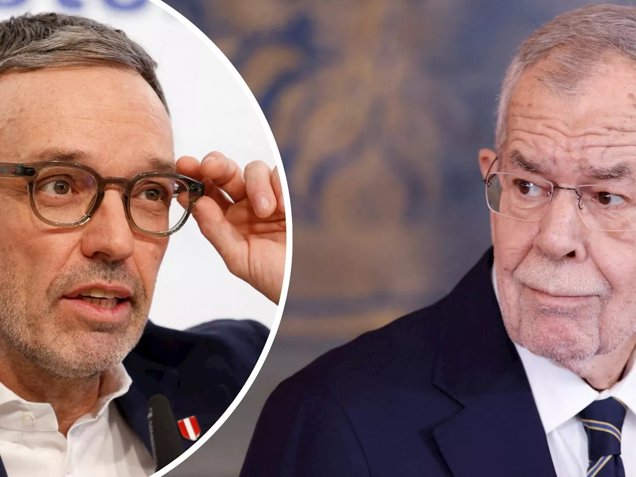 Regierungsbildung: Van der Bellen trifft FPÖ, ÖVP und SPÖ