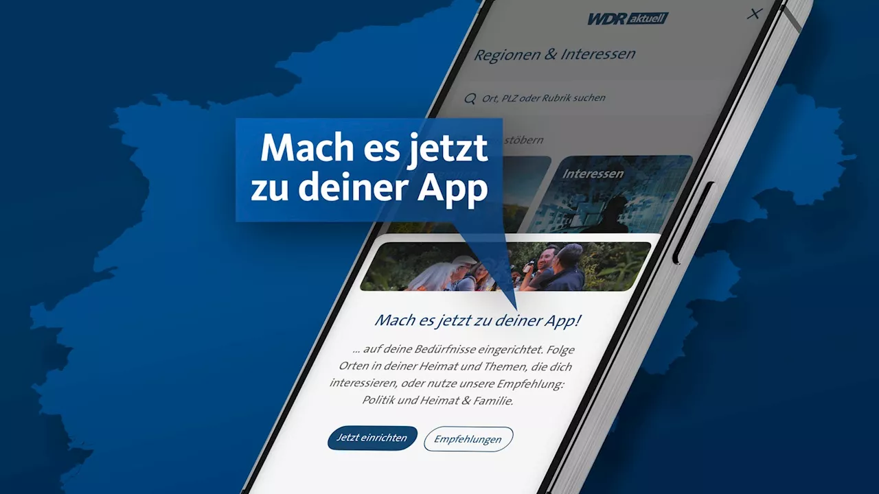 'Meins ist ...' - die neue WDR aktuell App