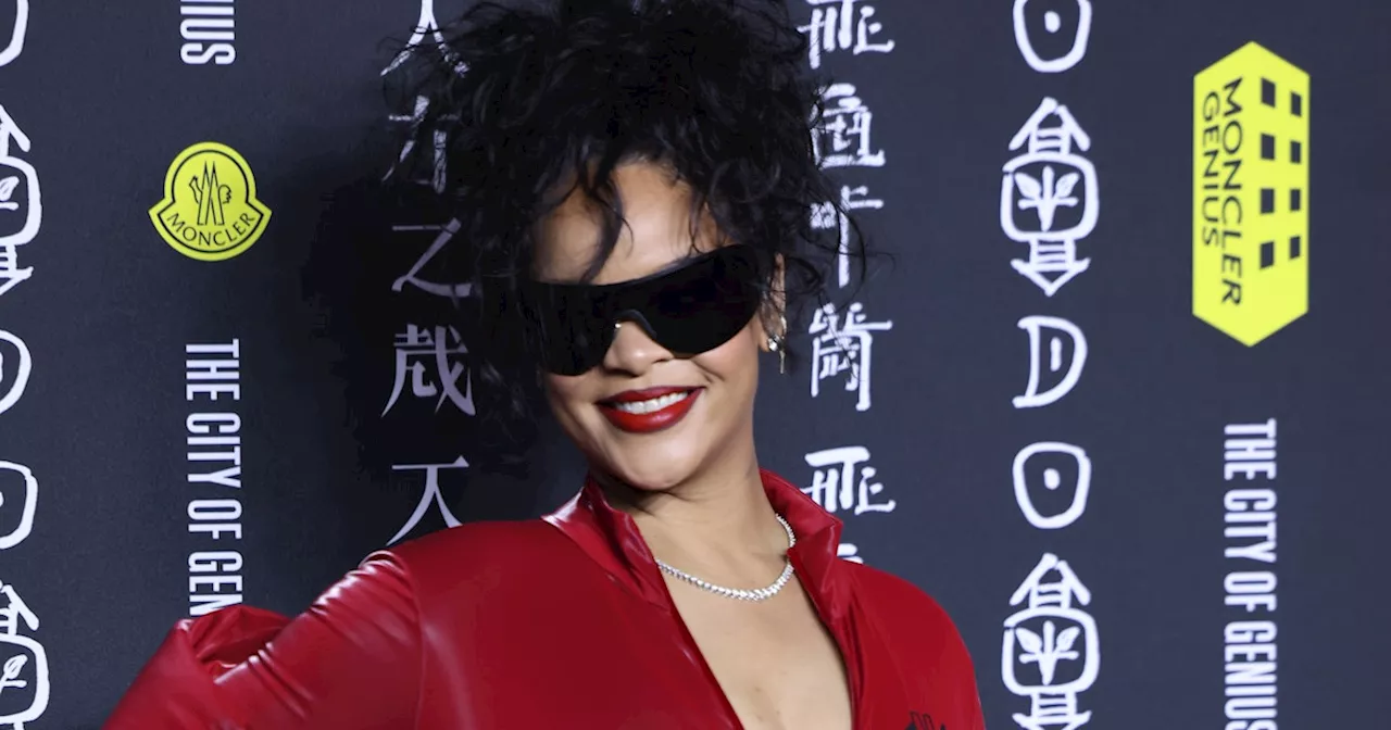 Rihanna's Scarlet Red Catsuit Is Designed By A$AP Rocky