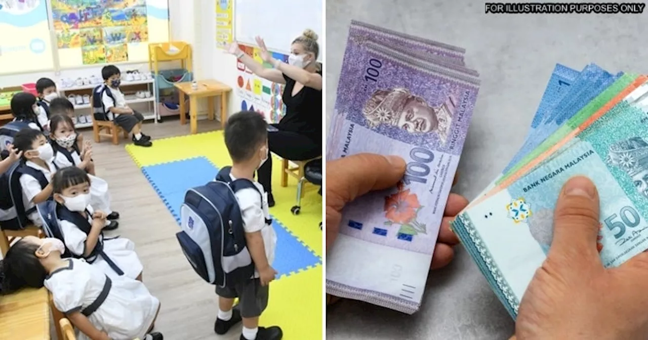 Kindergarten, Nursery Fees Across M'sia to Rise Up to 25% Next Year Due to Budget 2025's Minimum Wage Increase