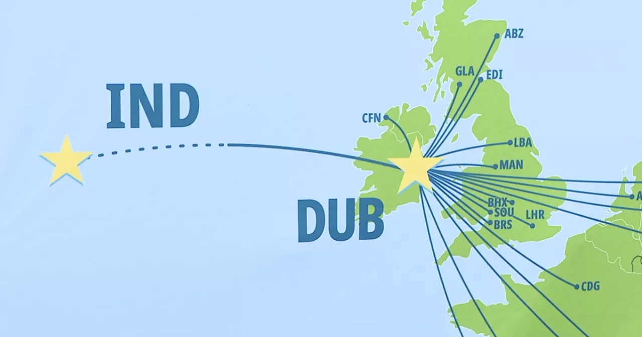 Indianapolis International Airport adding direct flight to Dublin in May 2025