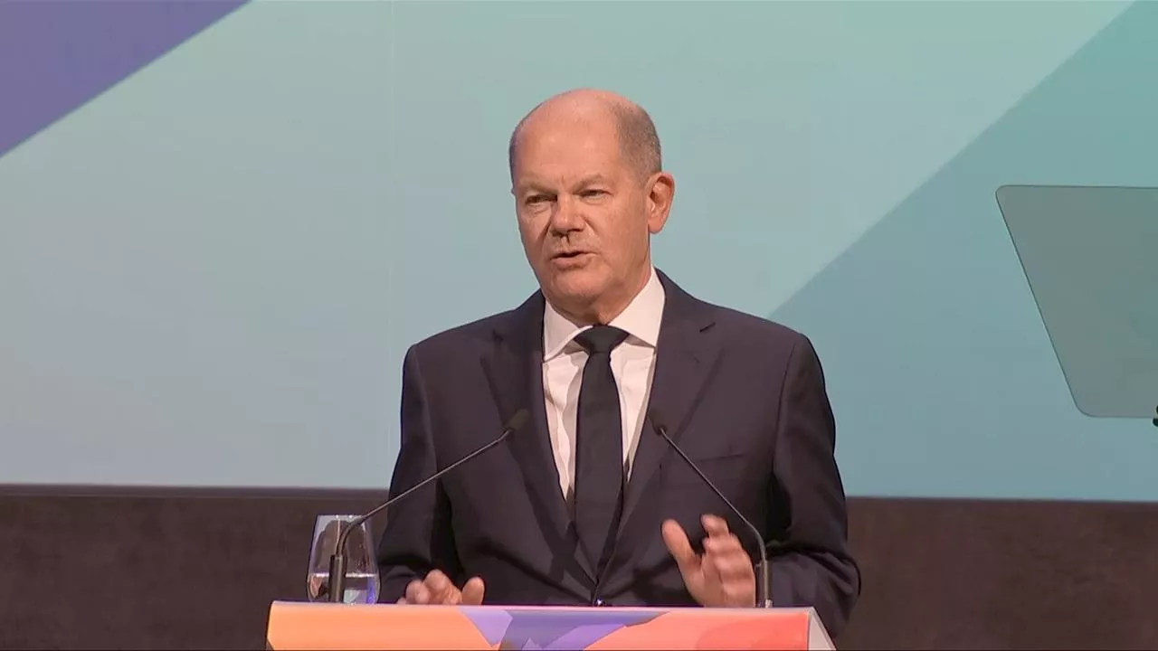 Olaf Scholz beim Digital-Gipfel