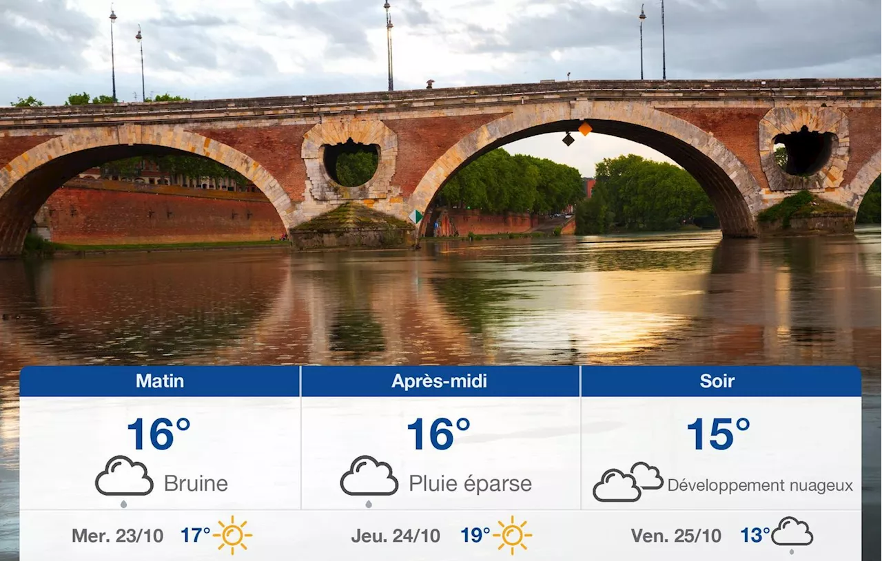 Météo Toulouse: prévisions du mardi 22 octobre 2024