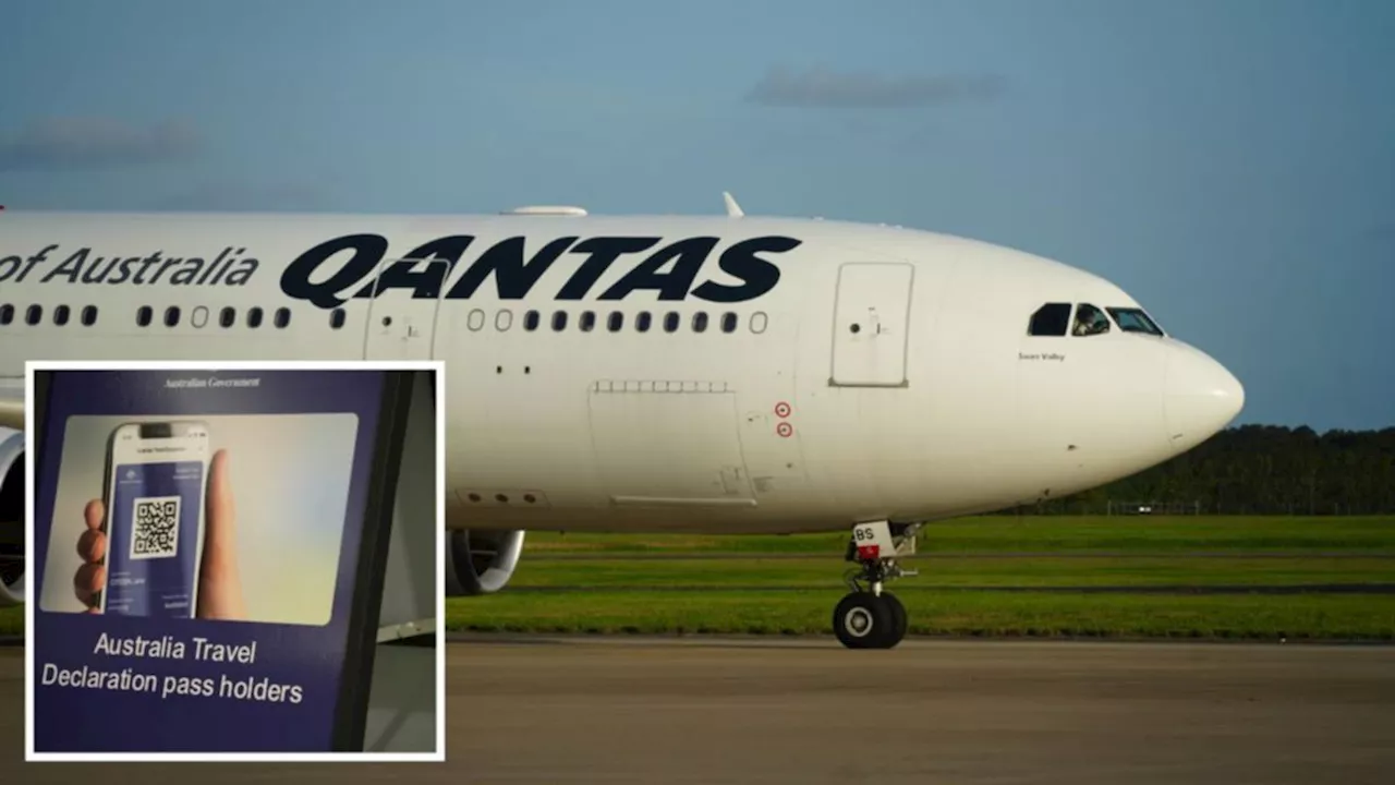 Qantas and Brisbane Airport trial underway to roll out digital arrival declarations instead of paper