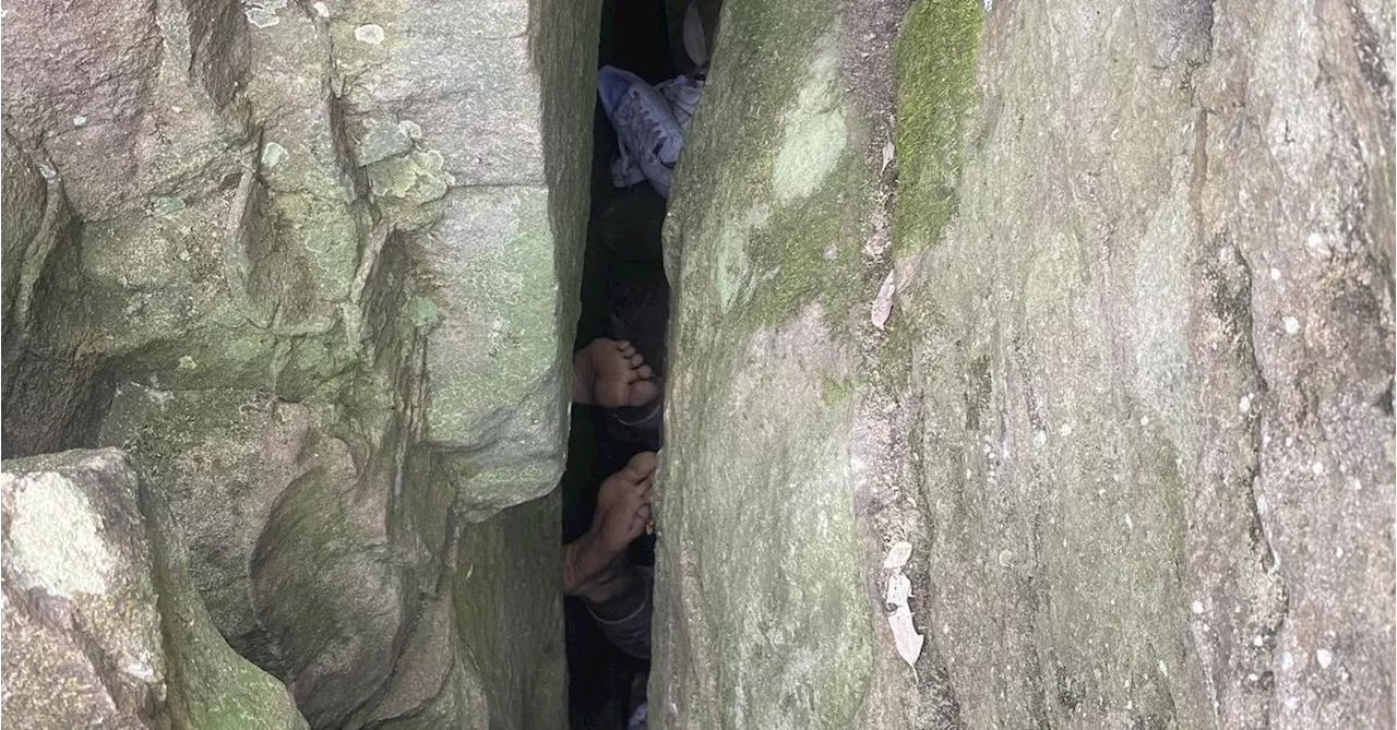 NSW woman rescued after being wedged between two boulders in nightmare seven-hour ordeal