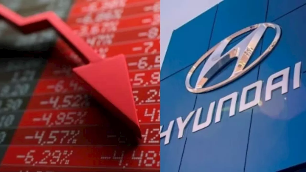 Hyundai IPO Listing: डिस्‍काउंट पर एंट्री... फिर 5% टूट गए हुंडई के शेयर, निवेशकों को तगड़ा नुकसान