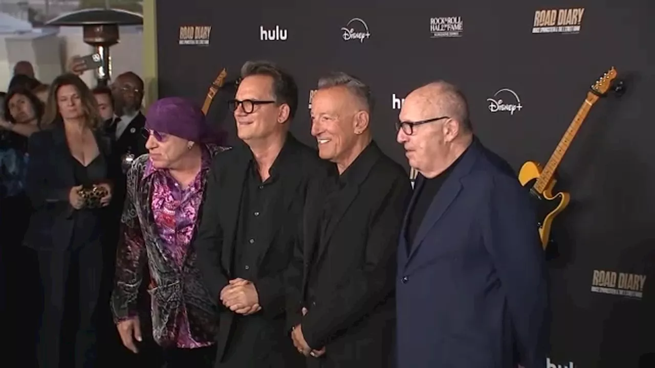 Bruce Springsteen, bandmates and celebrity fans attend premiere of 'Road Diary' documentary in LA