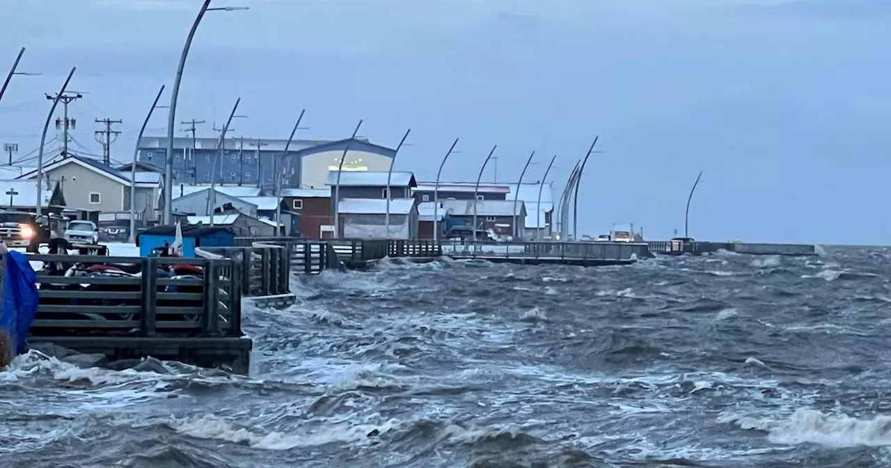 Fall storm damages houses in Kotzebue and Northwest Alaska villages