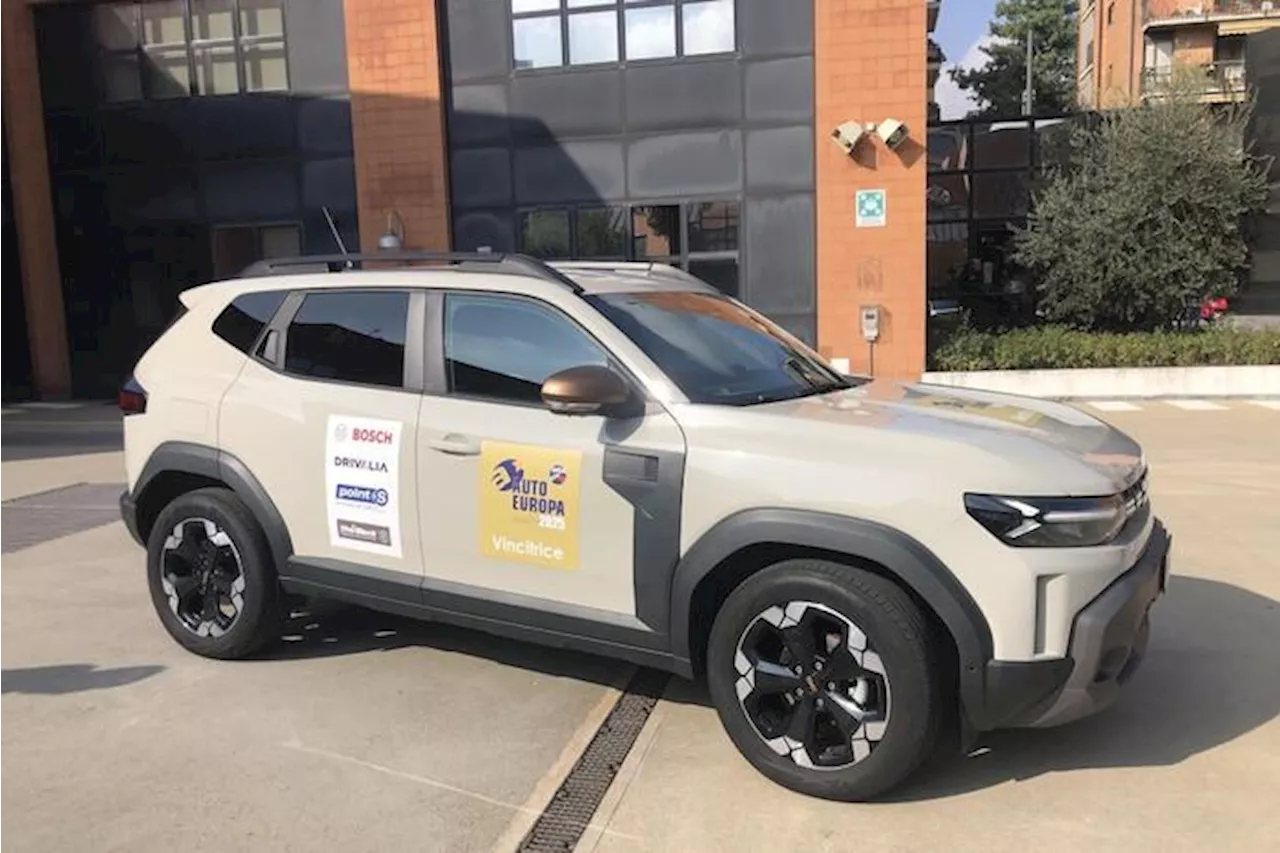 A nuova Dacia Duster il premio Auto Europa 2025