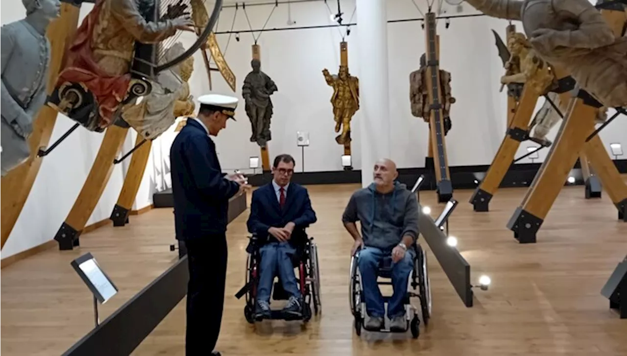 La Spezia, il Museo Navale torna accessibile ai disabili