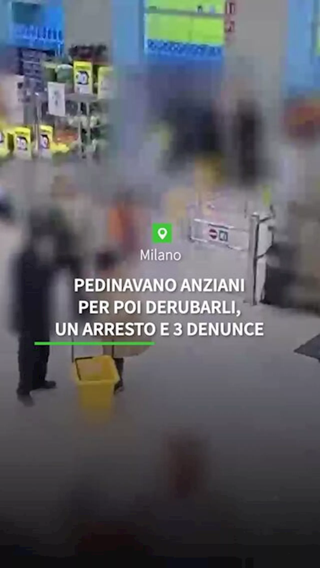 Pedinavano anziani per poi derubarli, un arresto a Milano