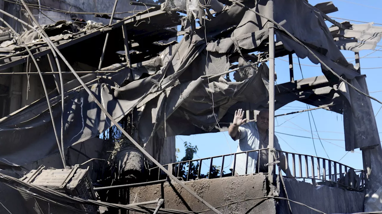 Desperation amid search for survivors of an airstrike on a crowded area near major Beirut hospital